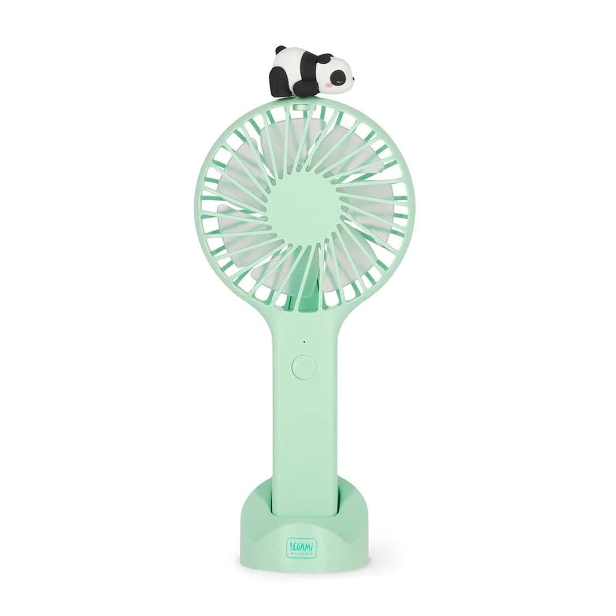 Legami - ventilatore portatile ricaricabile con base - mini fan
