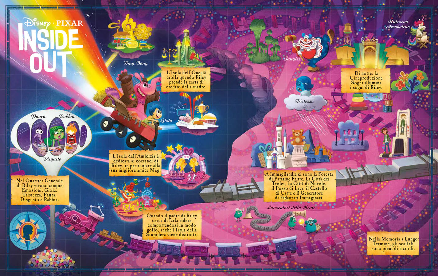 Grande libro delle mappe Disney