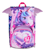 SEVEN ZAINO ESTENSIBILE BIG SJ GANG GLOW LED UNICORN GIRL