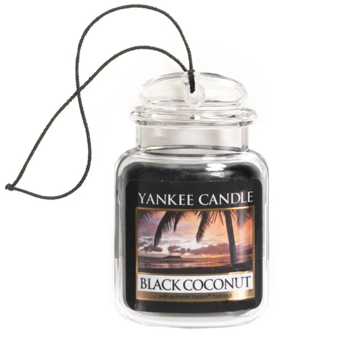 YANKEE CANDLE- Car Jar Ultimate - Black Coconut