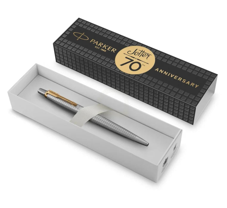 Jotter Premium 70TH ANNIVERSARY STEEL GT Ballpoint Pen