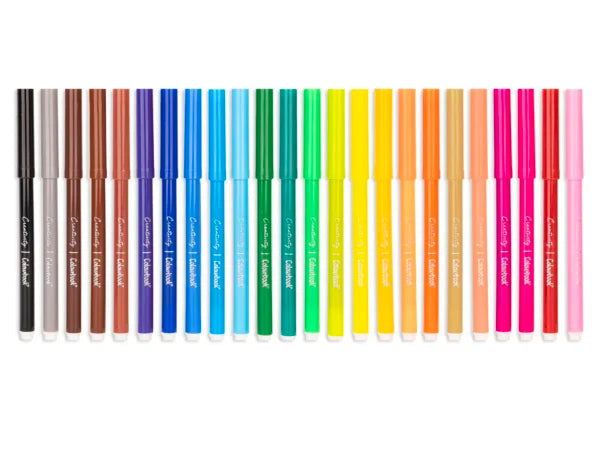 Confezione 24 pennarelli colorati Creativity