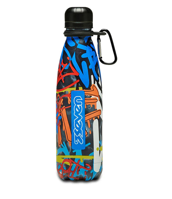 SEVEN BORRACCIA TERMICA 500 ML. IN METALLO VARI COLORI