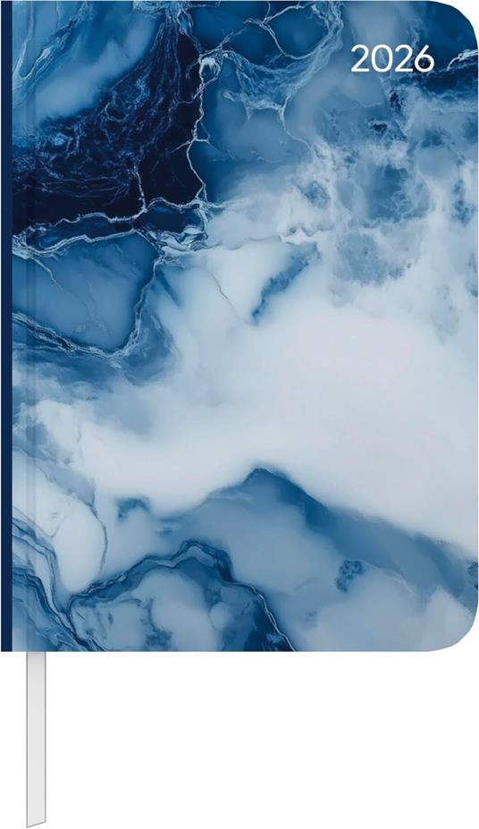 ALPHA EDITION - Agenda 2026, Daily Journal Marble