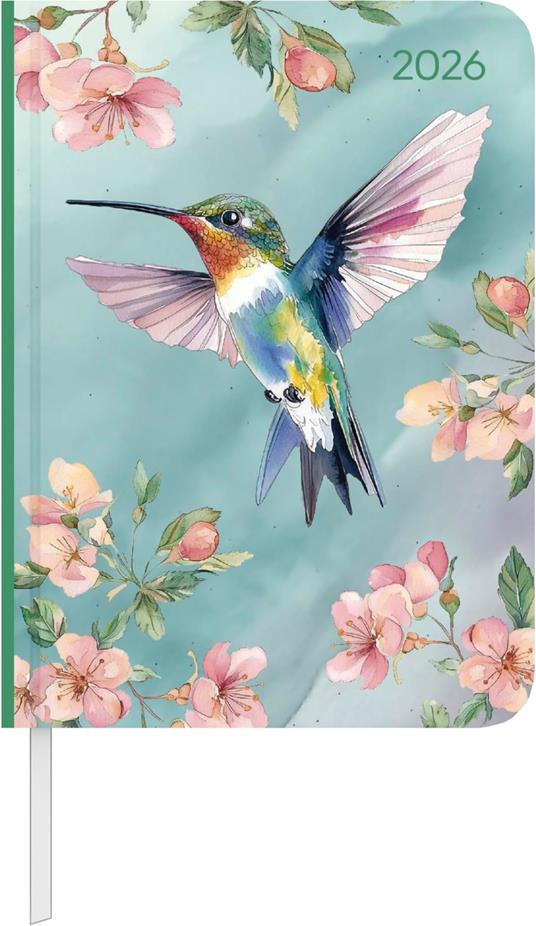 ALPHA EDITION - Agenda 2026, Daily Journal Hummingbird