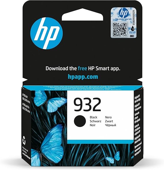 HP 932 Nero Cartuccia Originale