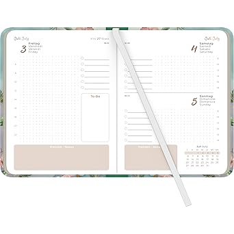 ALPHA EDITION - Agenda 2026, Daily Journal Hummingbird