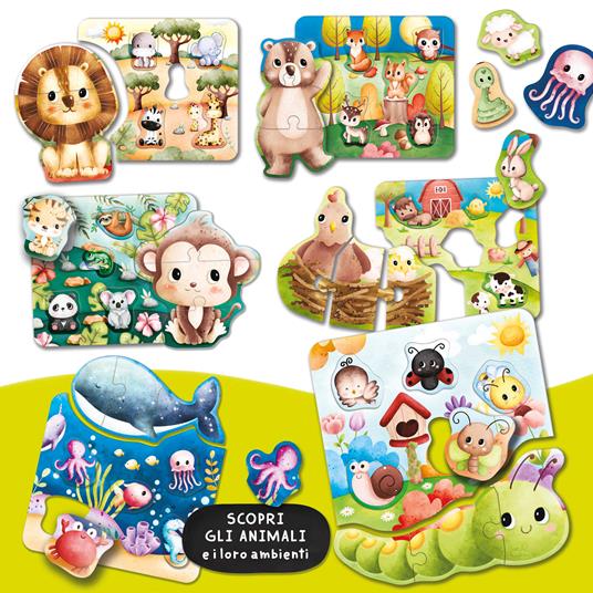 Lisciani: Carotina - Gli Utilissimi Giochiamo Con Gli Animali