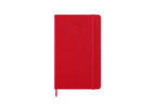 Agenda giornaliera Moleskine 2026, 12 mesi, Large, Copertina rigida, Rosso scarlatto