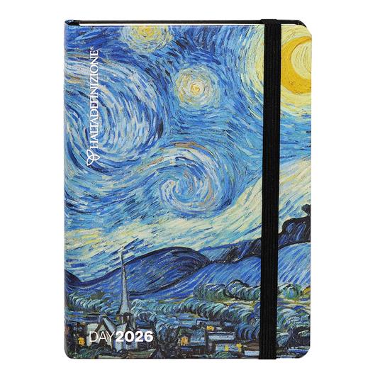 AGENDA 12 MESI 2026 GIORNALIERA - HALTADEFINIZIONE NOTTE