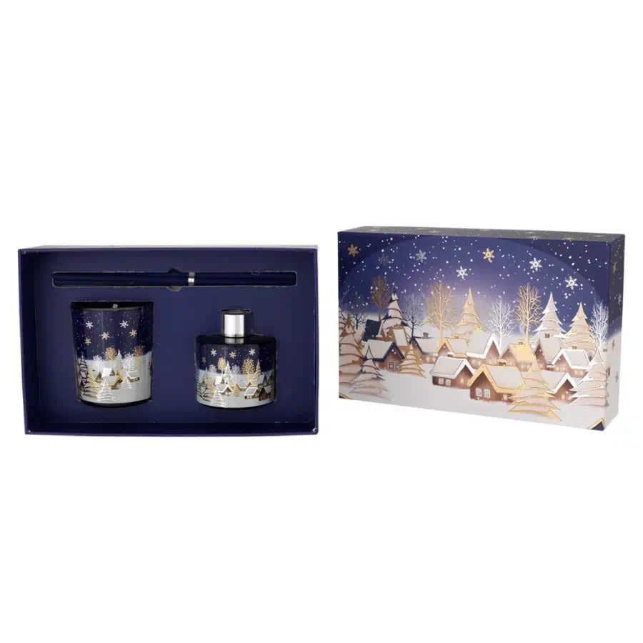 Bagutta astuccio 50 ml di fragranza + candela alla lavanda