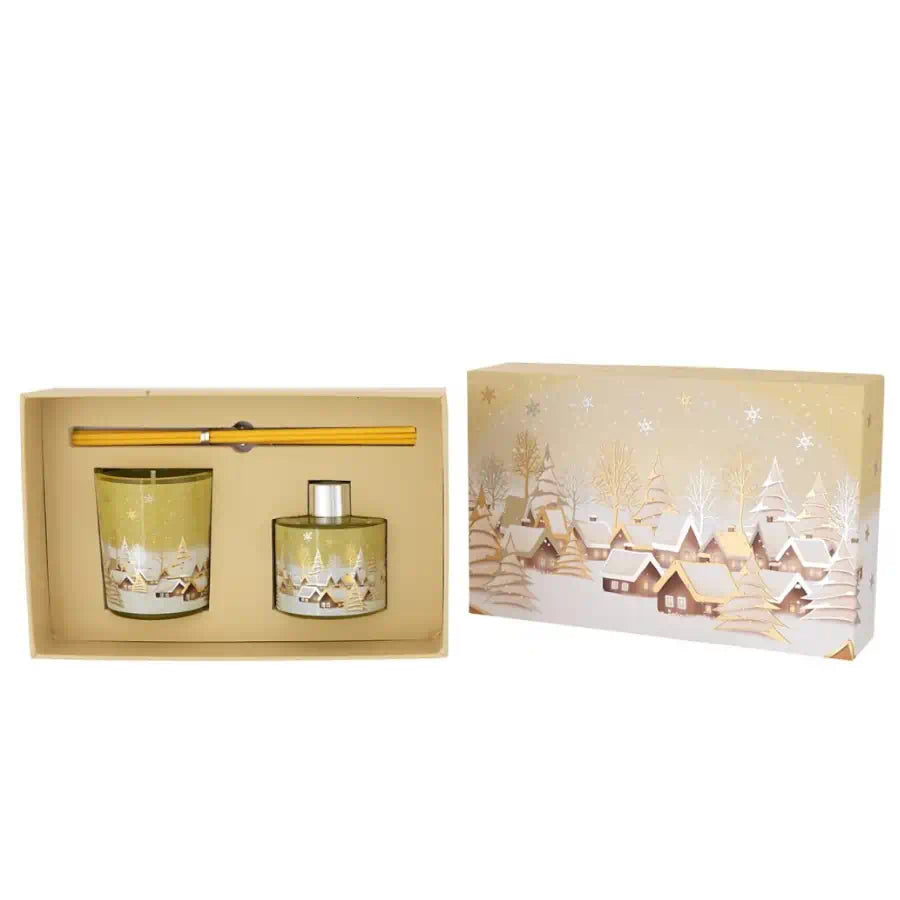 Bagutta astuccio 50 ml di fragranza + candela alla vaniglia