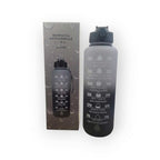 Borraccia Motivazionale Grigio e Nero