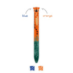 Penna a Sfera Due Colori Tiger - Click&Clack