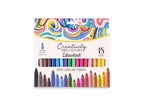 Confezione 18 pennarelli colorati Creativity