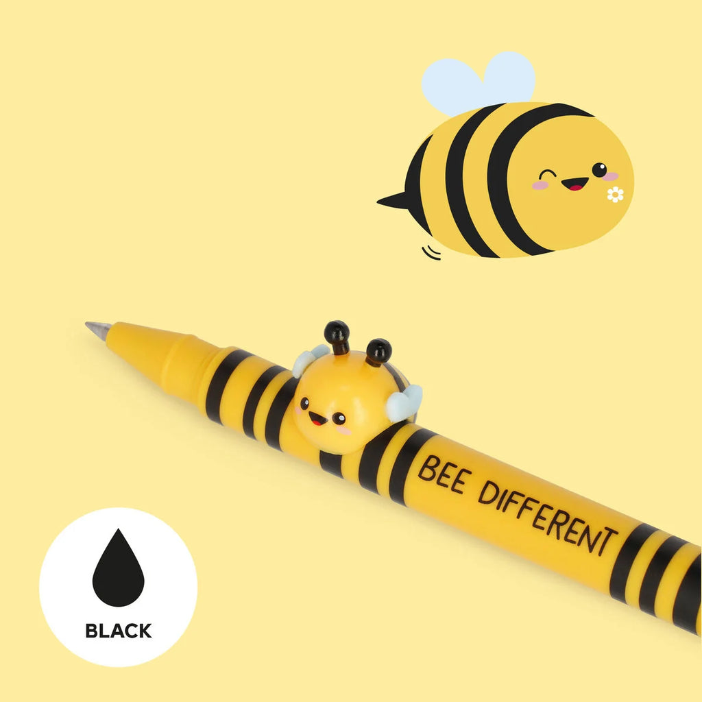 Penna Gel con Animaletto Decorativo Bee "Bee Different" - Lovely Friends