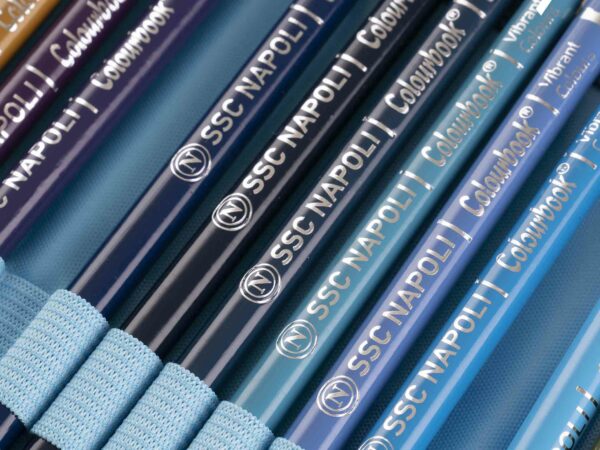 Astuccio portapastelli a rotolo SSC Napoli – 50 pastelli