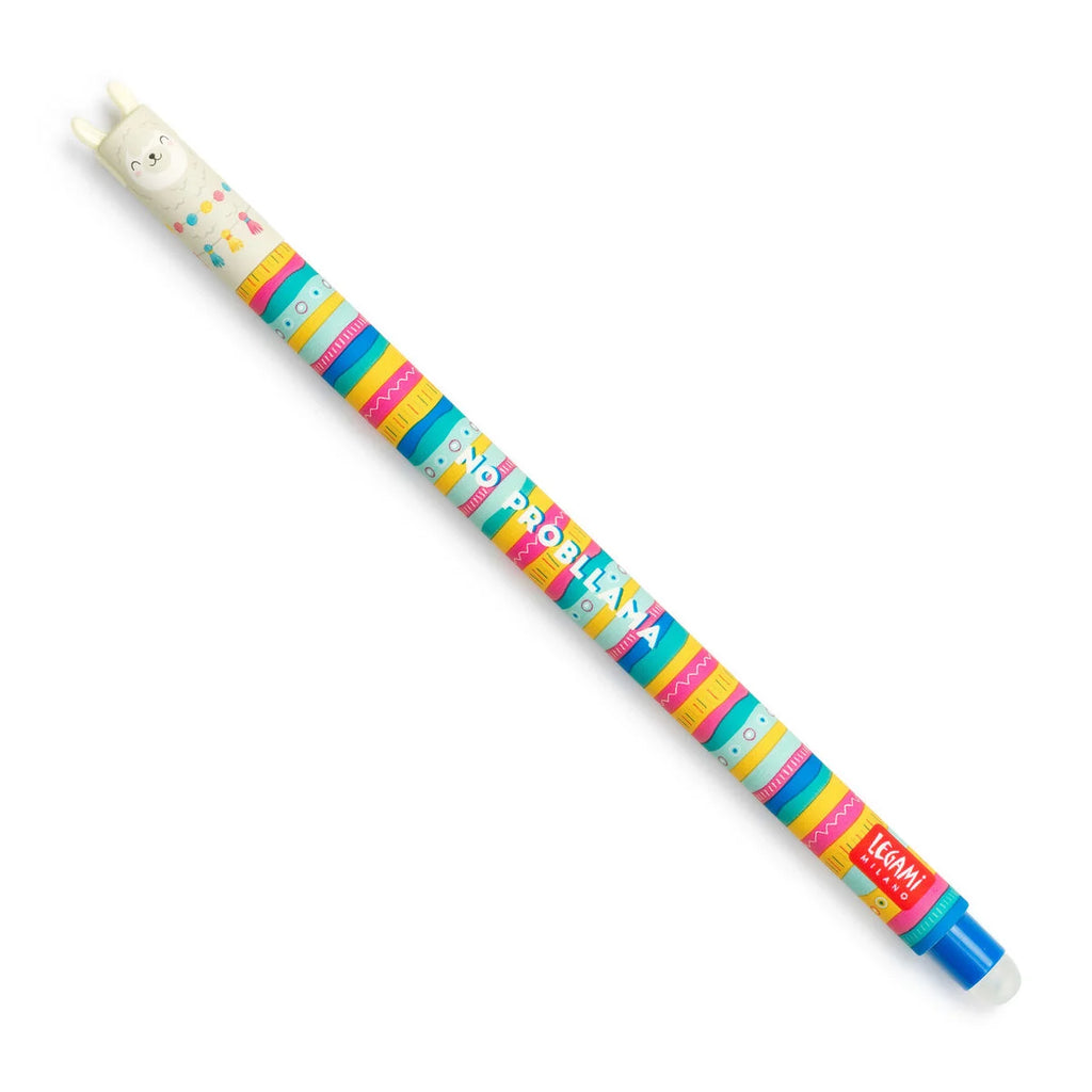 Penna Gel Cancellabile Llama "No Probllama - Erasable Pen
