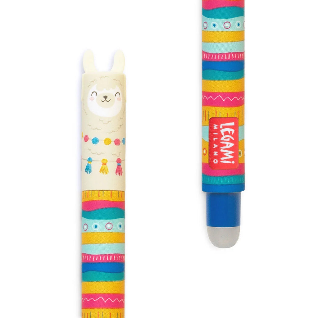 Penna Gel Cancellabile Llama "No Probllama - Erasable Pen