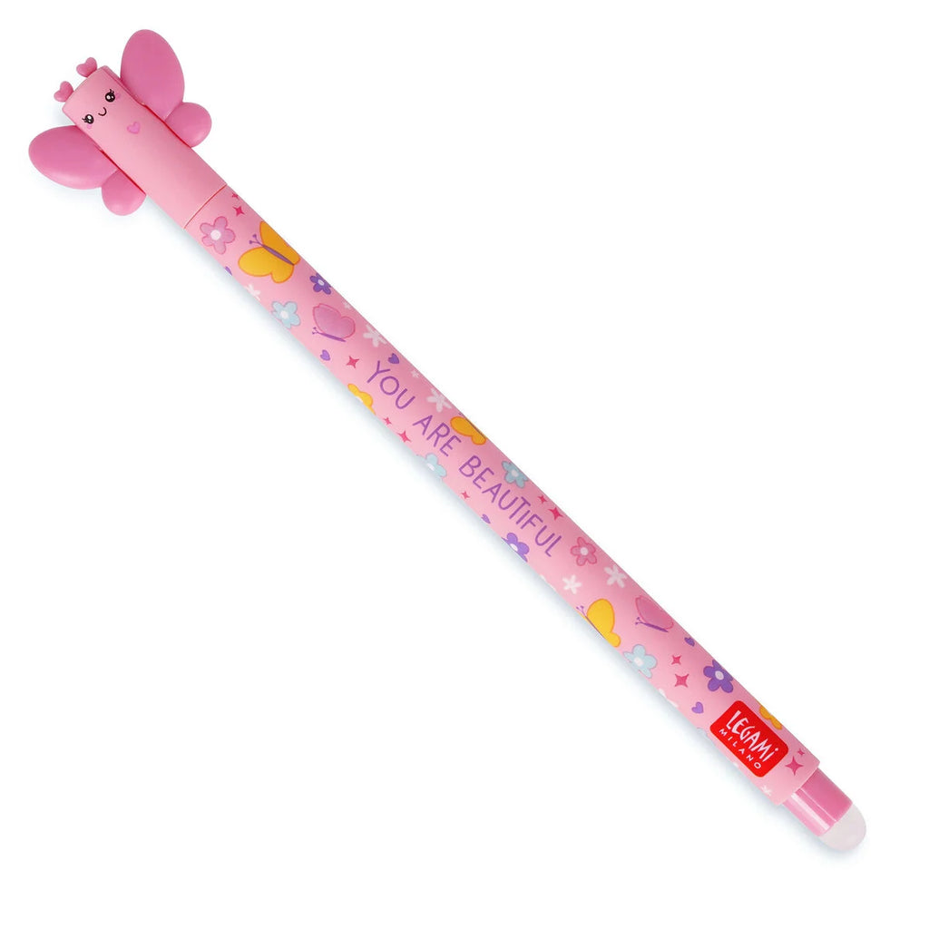 Penna Gel Cancellabile Butterfly "You Are Beautiful" - Erasable Pen