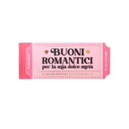 Blocchetto da 24 Voucher Romantici - Italiano - Gift Vouchers