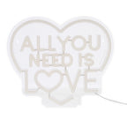 Lampada Led Effetto Neon - All You Need is Love - It's a Sign