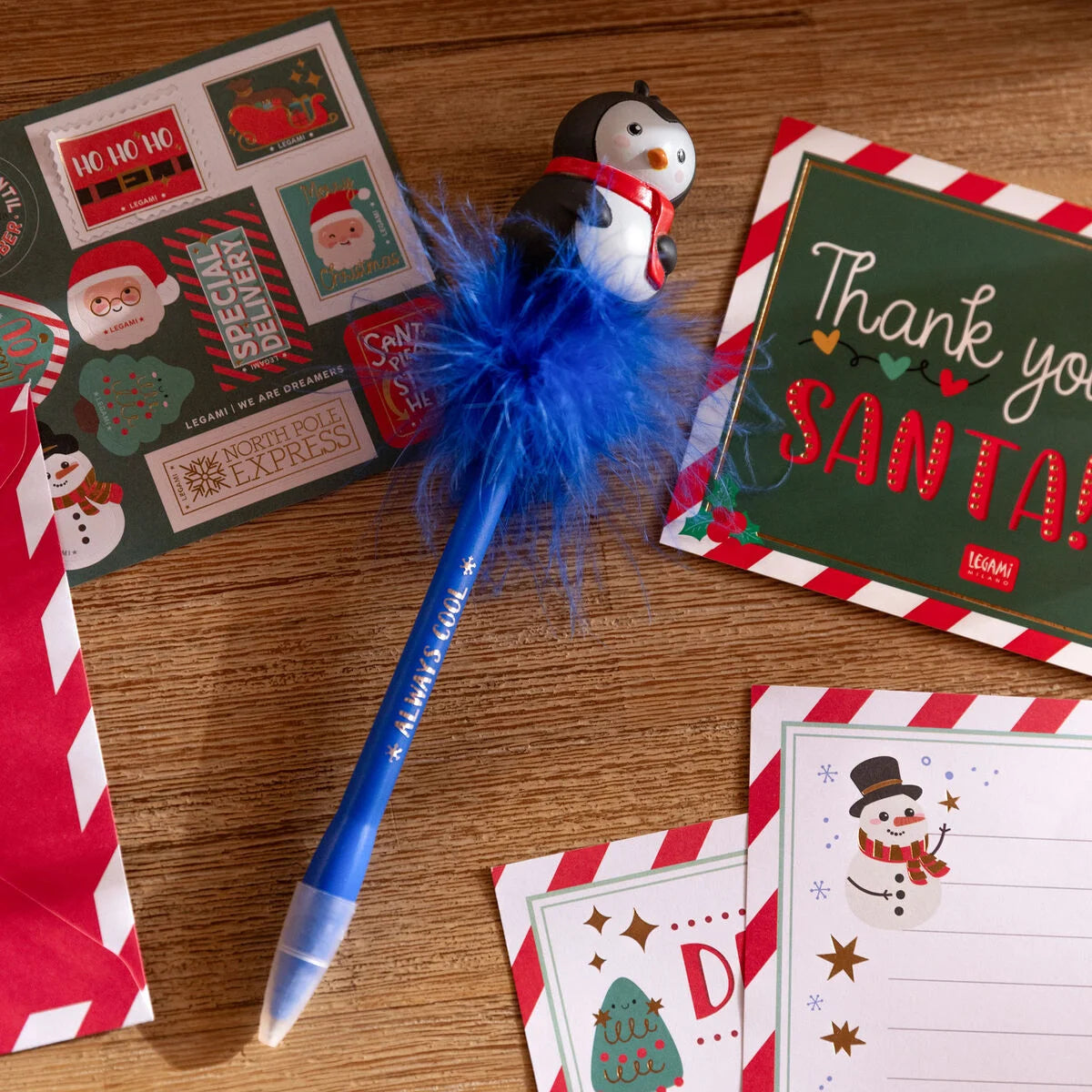 Penna a Sfera Luminosa - Penguin - Legami