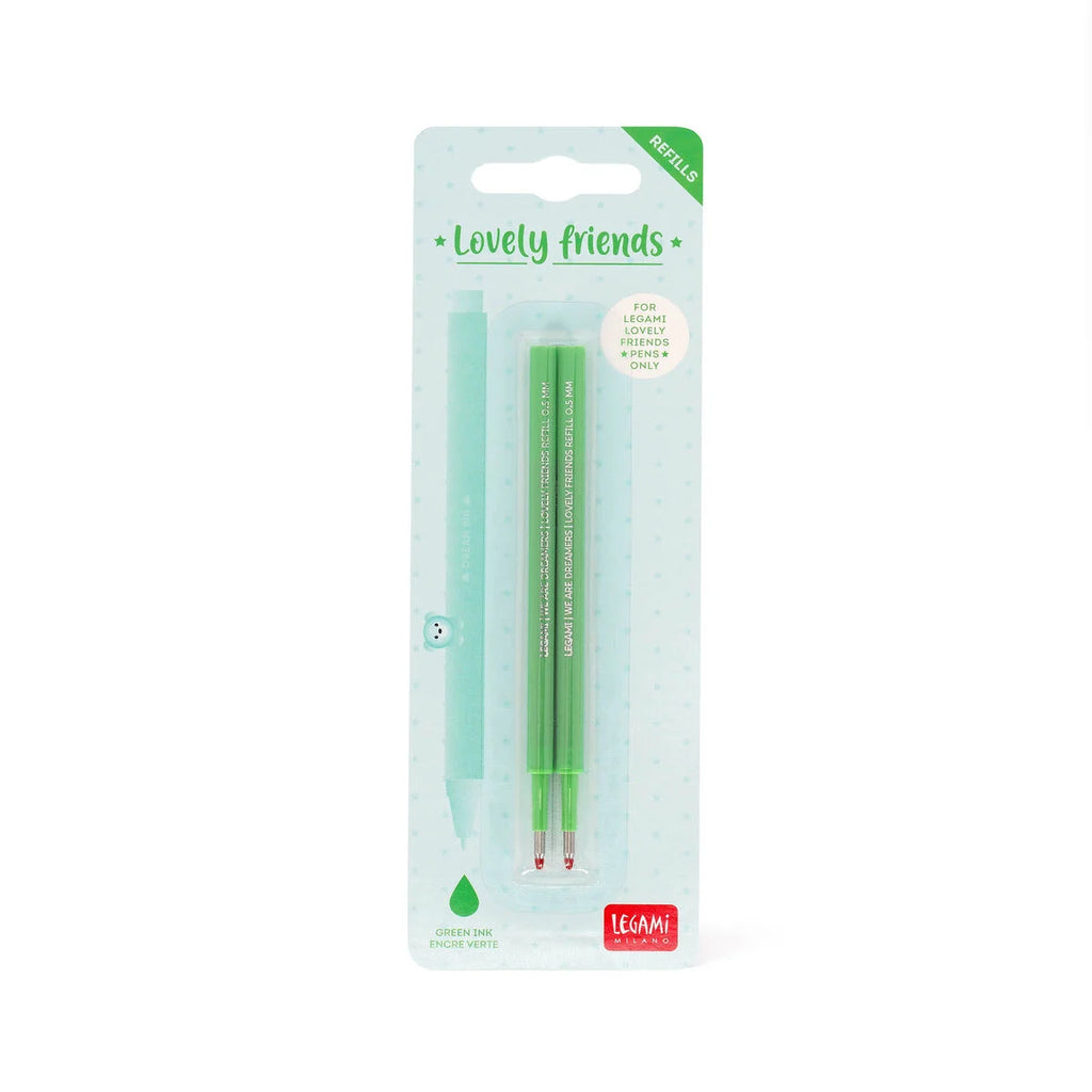 Set di 2 Refill per Penna Gel Lovely Friends