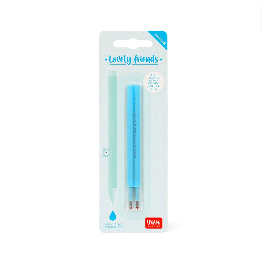 Set di 2 Refill per Penna Gel Lovely Friends