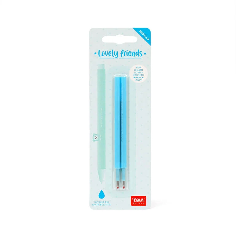 Set di 2 Refill per Penna Gel Lovely Friends