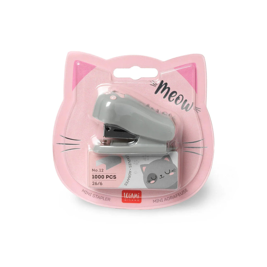 Mini Cucitrice con Levapunti Kitty - Meow