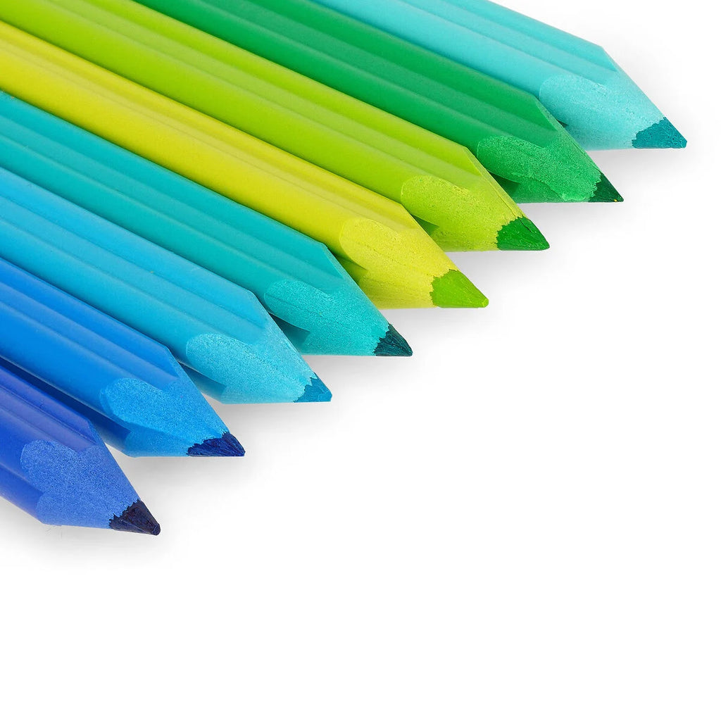 Set di 24 Matite Colorate con Temperino - Teddy Friends