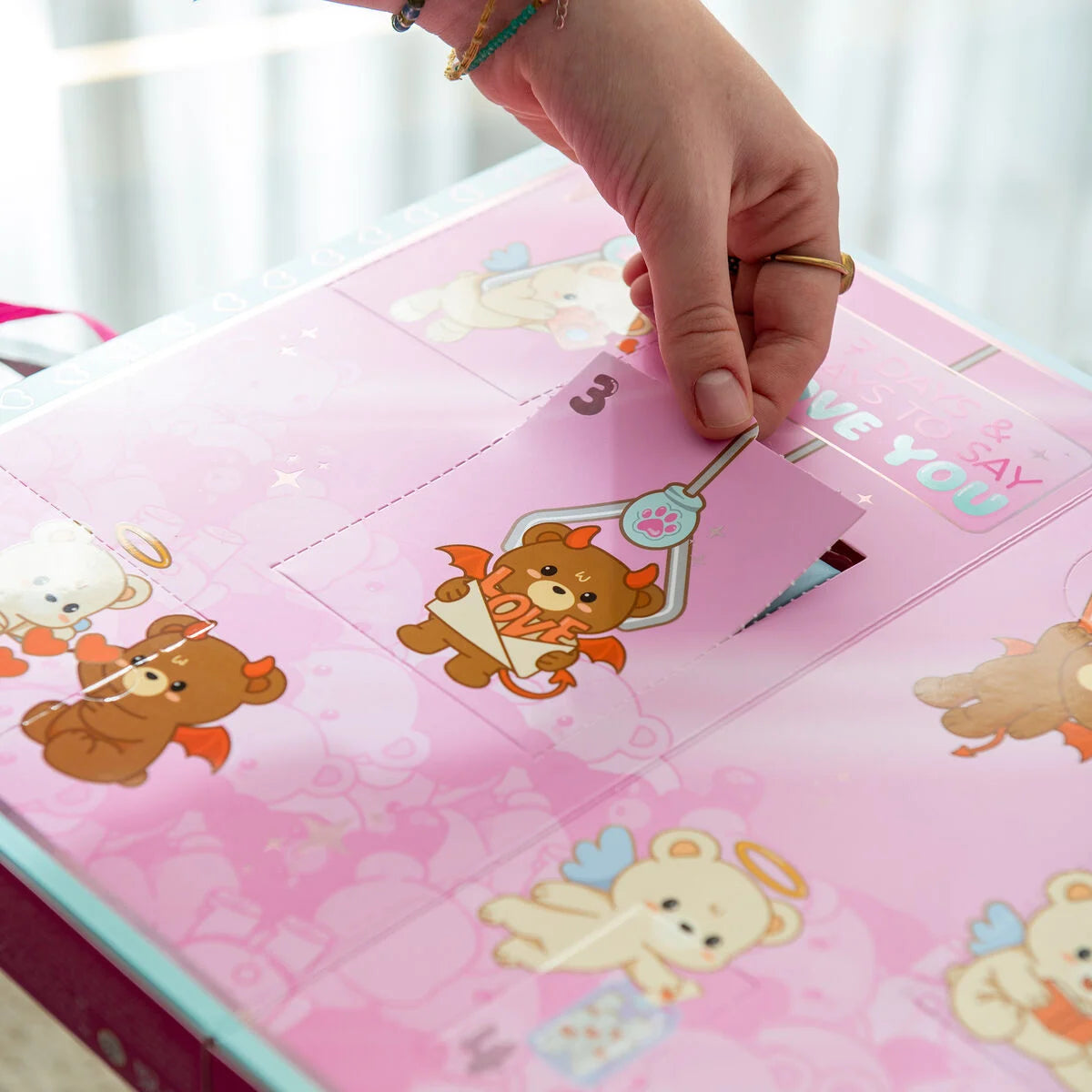 Scatola con 7 sorprese - 7 Days & 7 Ways to Say I Love You