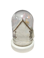 Lampada in Legno Babbo Natale a Casa