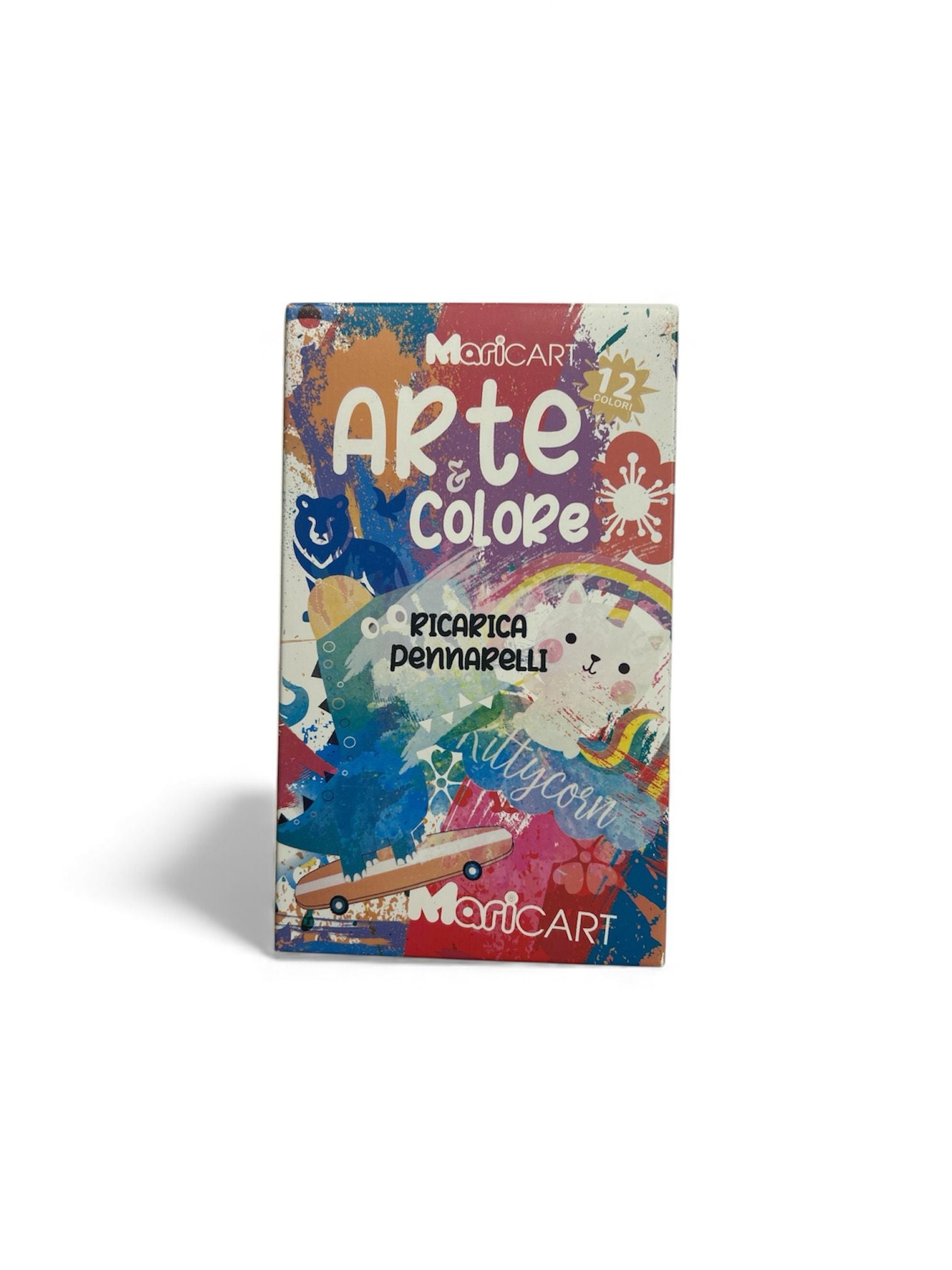 Pennarelli per Aerografo “Arte e Colore” - Kittycorn/CutestDino