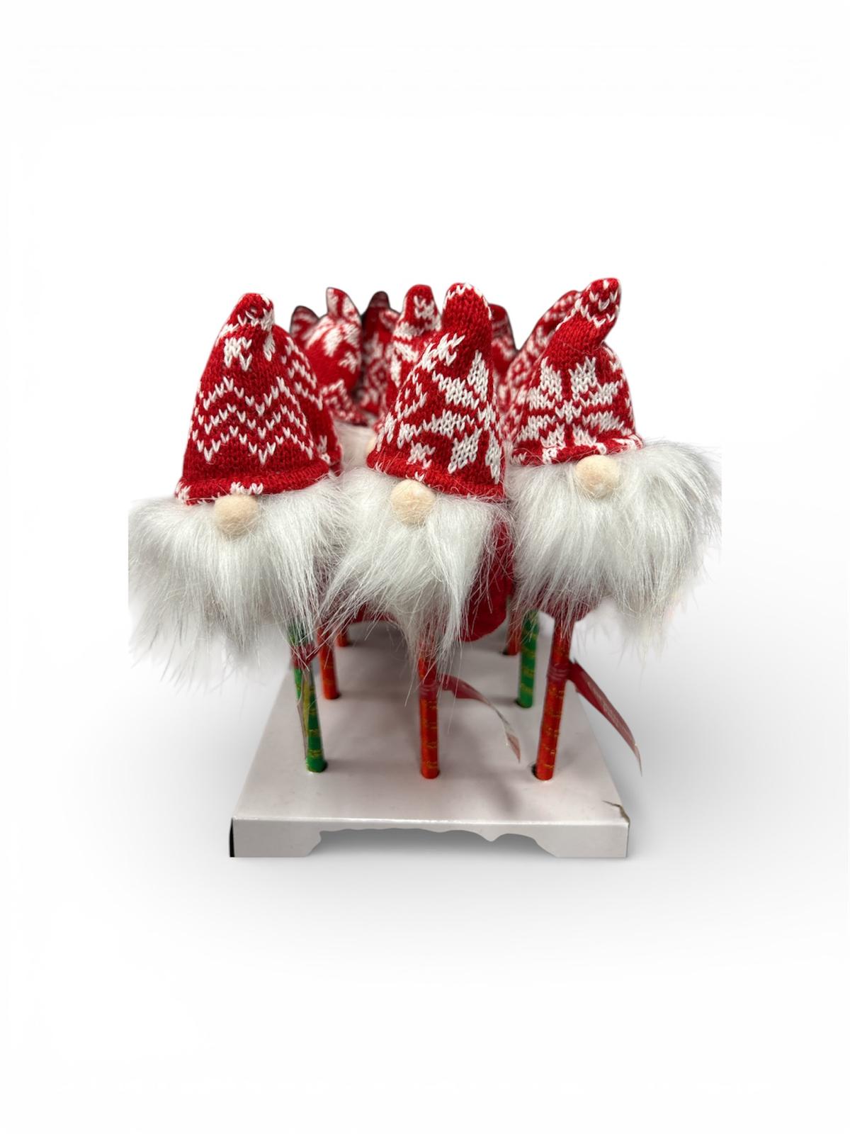 Penne Natalizie in Tessuto Babbo Natale