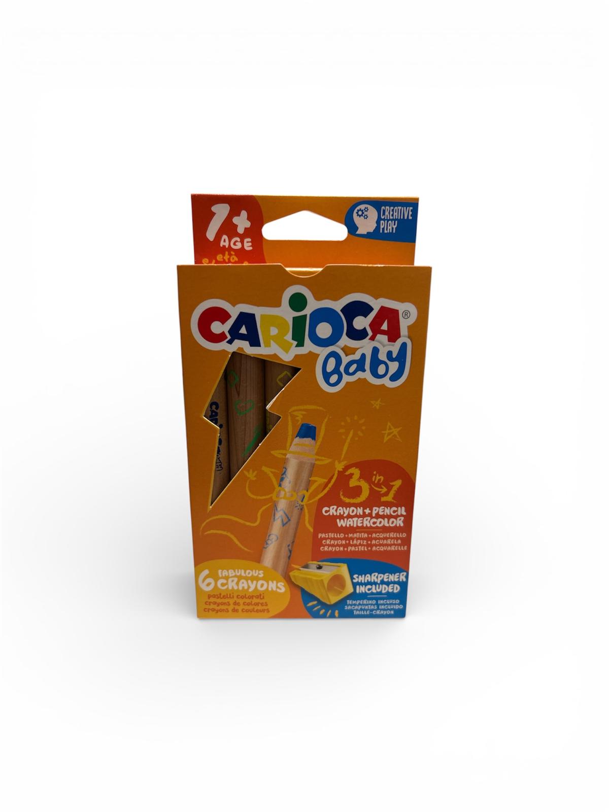 Pastelloni 3 in 1 + Temperino BABY- 6 Pz