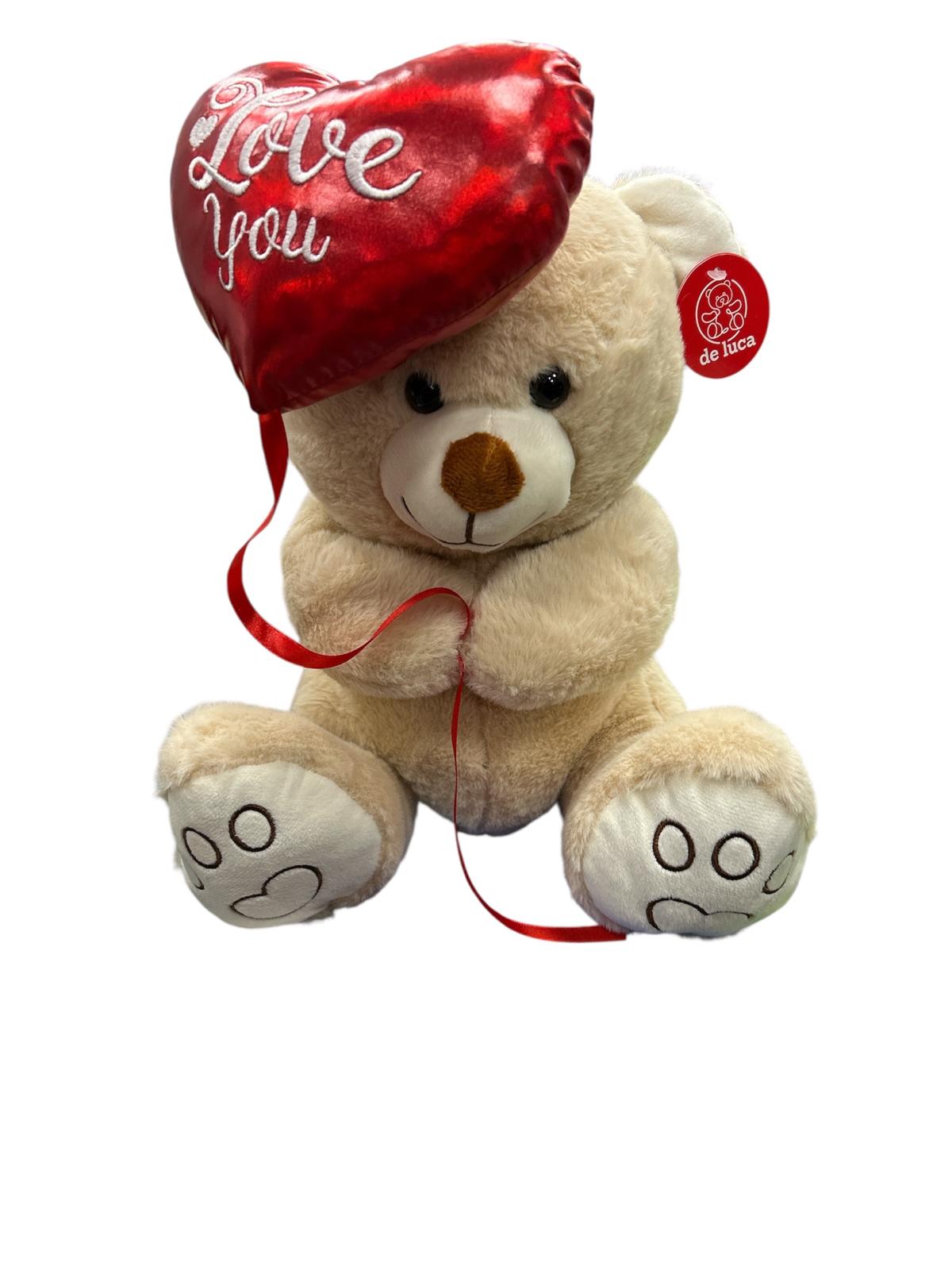 Peluche con Palloncino I LOVE YOU