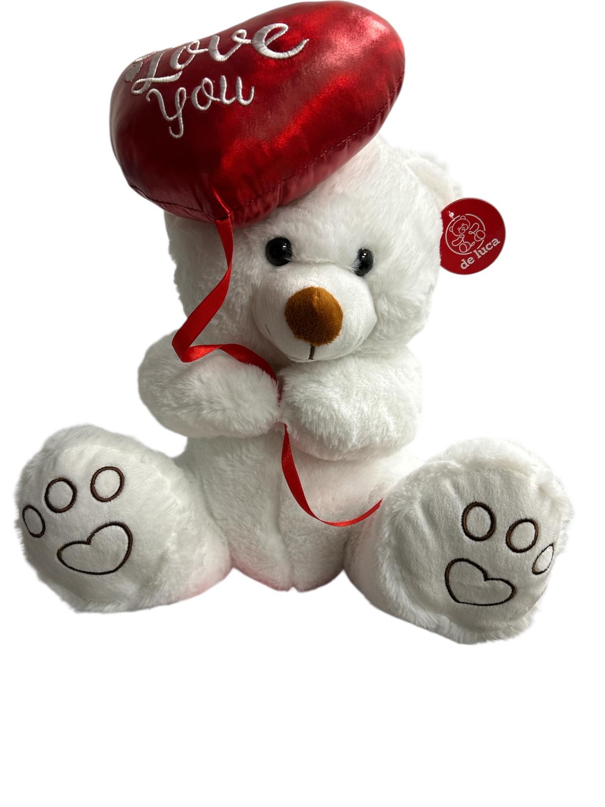 peluche con palloncino I LOVE YOU