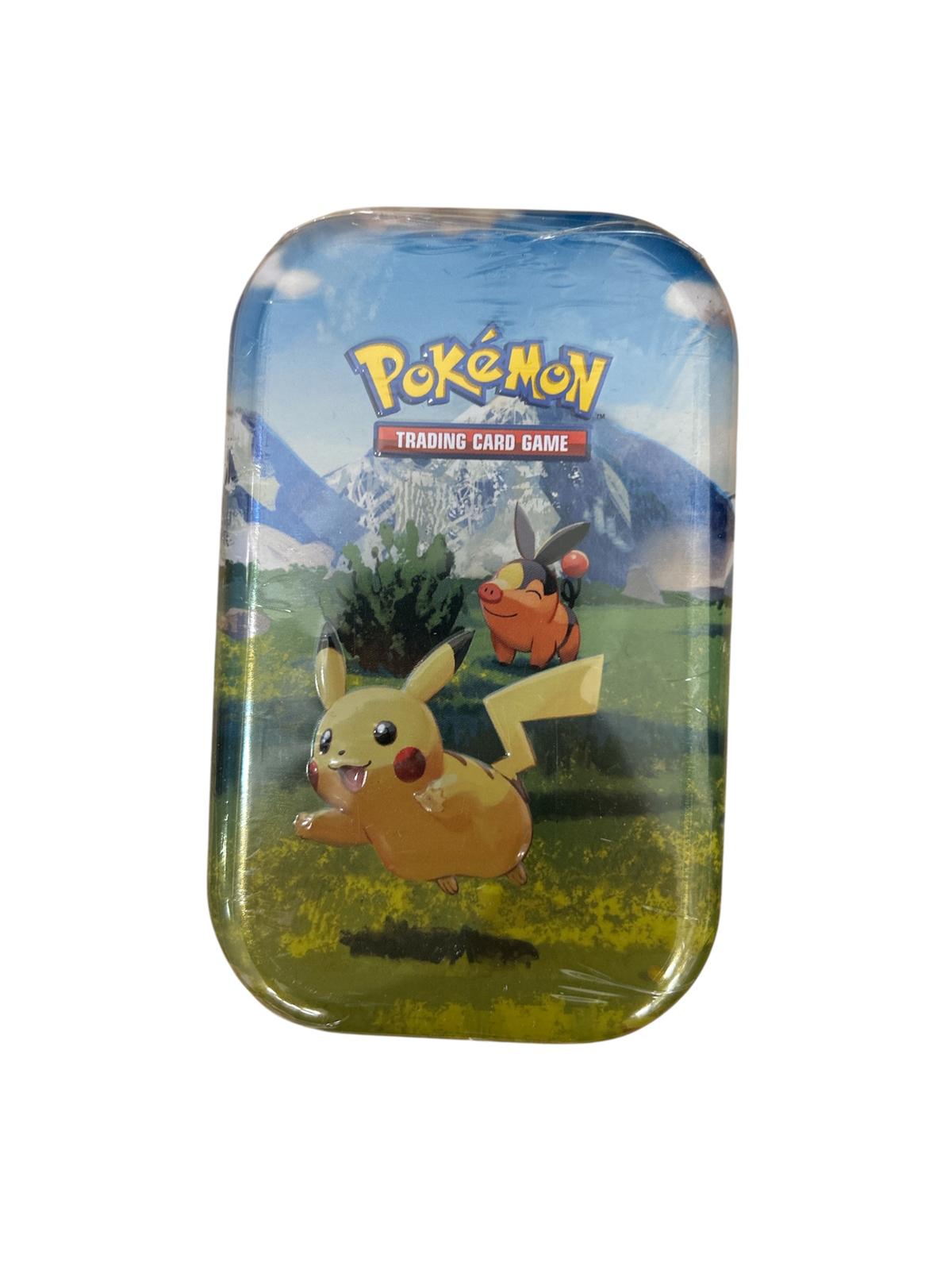 Mini Tin da Collezione Ascesa Eroica Pikachu e Tepig (IT)