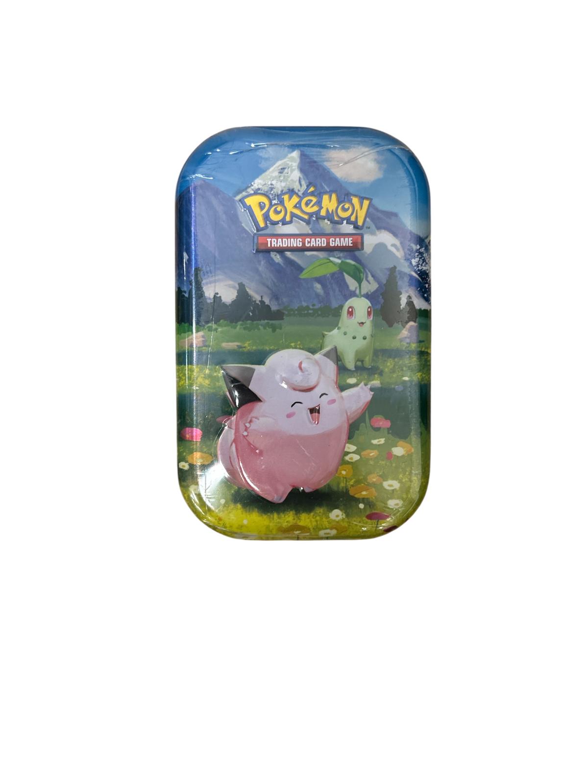 Mini Tin da Collezione Ascesa Eroica Clefairy e Chikorita (IT)