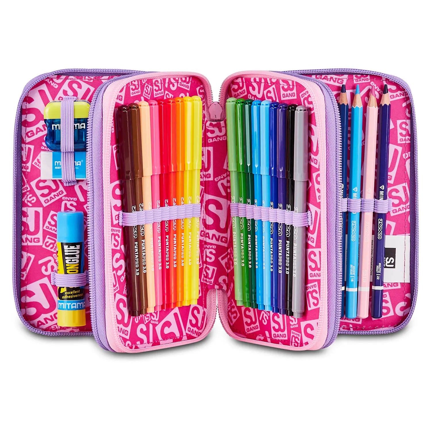 SJ Gang Astuccio Triplo Pixie Unicorn