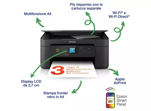 Multifunzione inkjet wireless Expression XP-3200