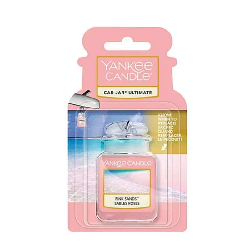 YANKEE CANDLE- Car Jar Ultimate - Pink Sands