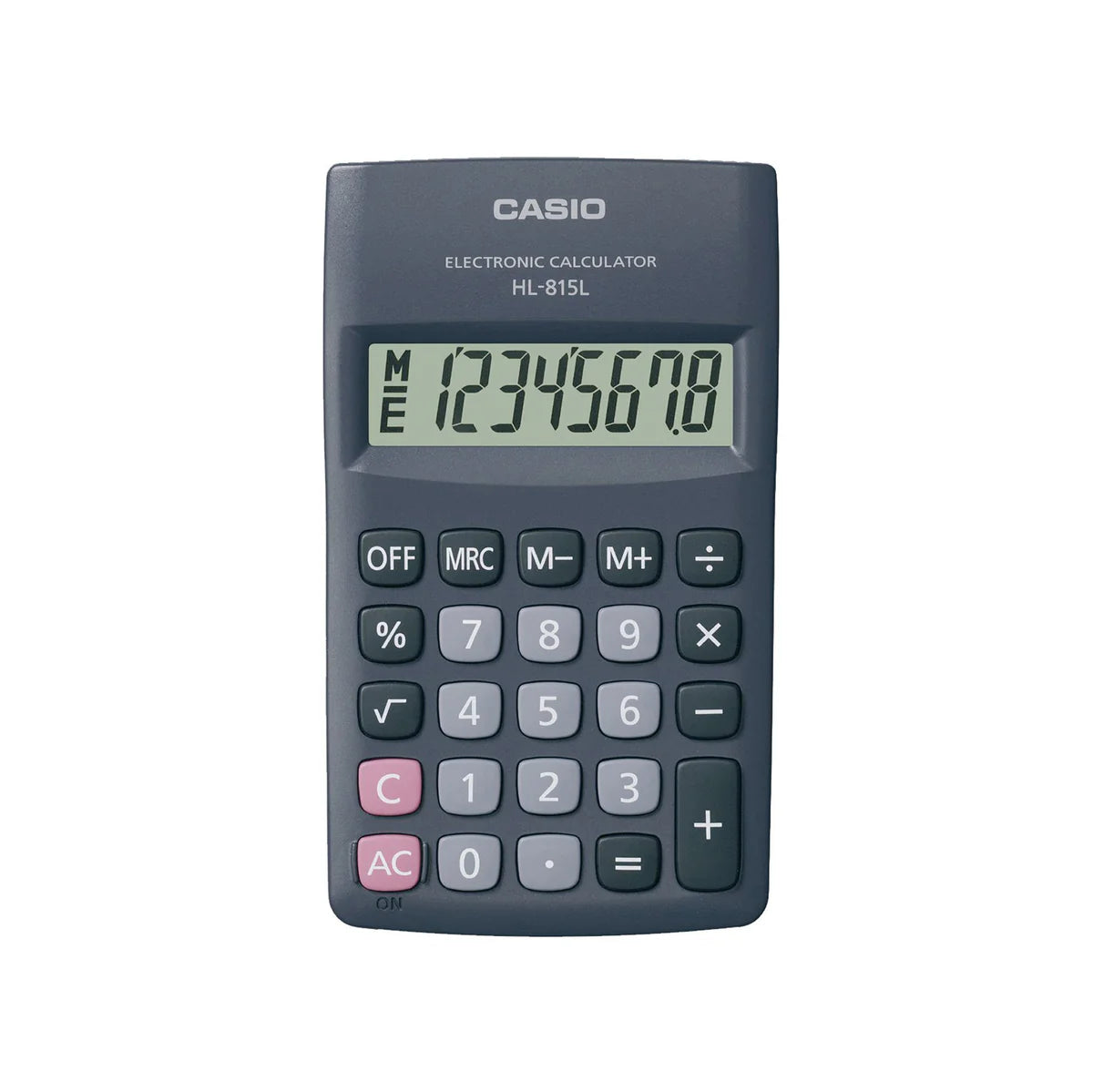Calcolatrice hl-815l bk 8 cifre tascabile - HL-815L-BK | CASIO
