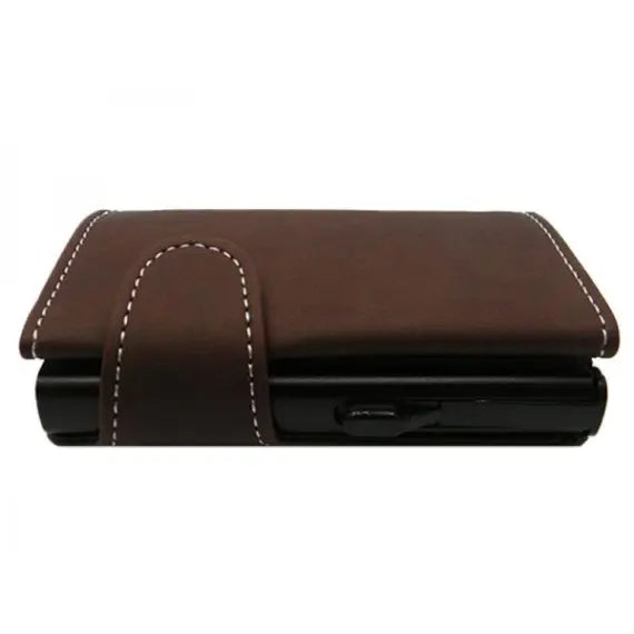 Portafoglio / PortaCarte in Alluminio ed Ecopelle (Personalizzato)