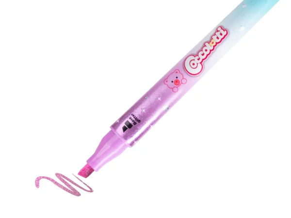 Set 3 evidenziatori doppia punta Duo Tone Coccolotti