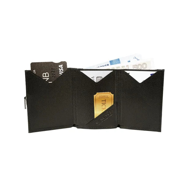 EXENTRI Wallet Black (Personalizzazione)