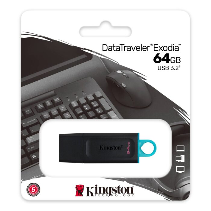 Kingston Pen Drive Flash USB DataTraveler Exodia 64GB