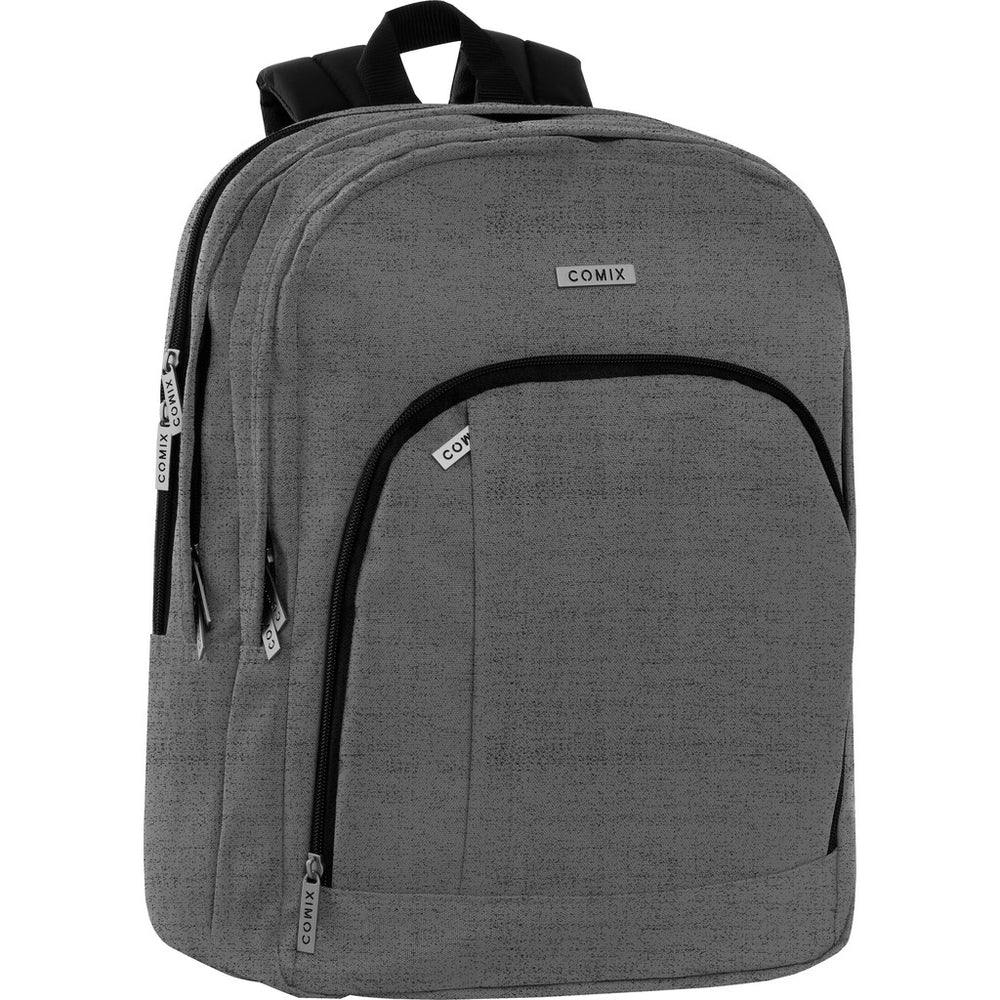 Zaino Organizzato COMIX Monocolore Grigio melange